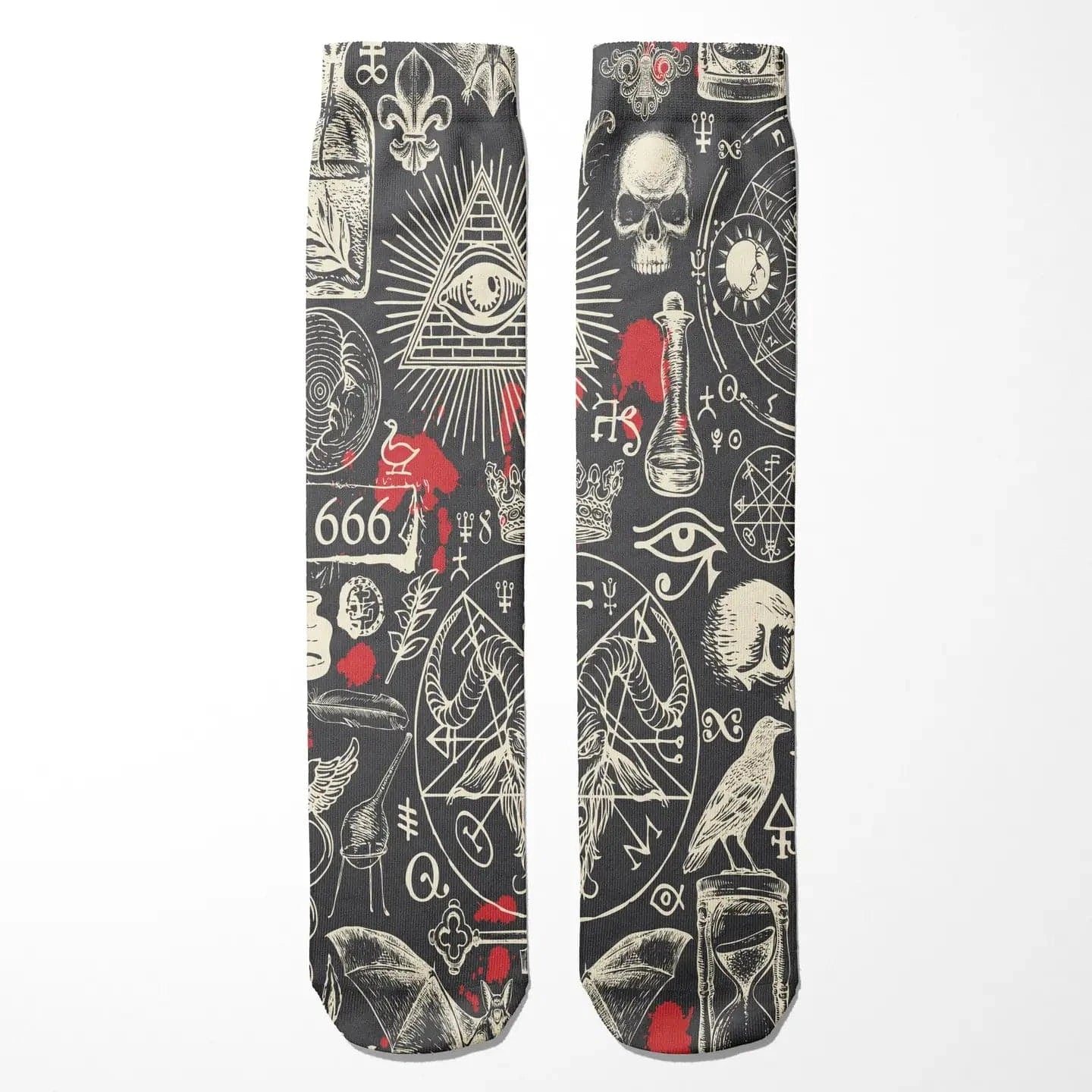 Shady Front Apparel > Socks Occult Calling Socks 78468860