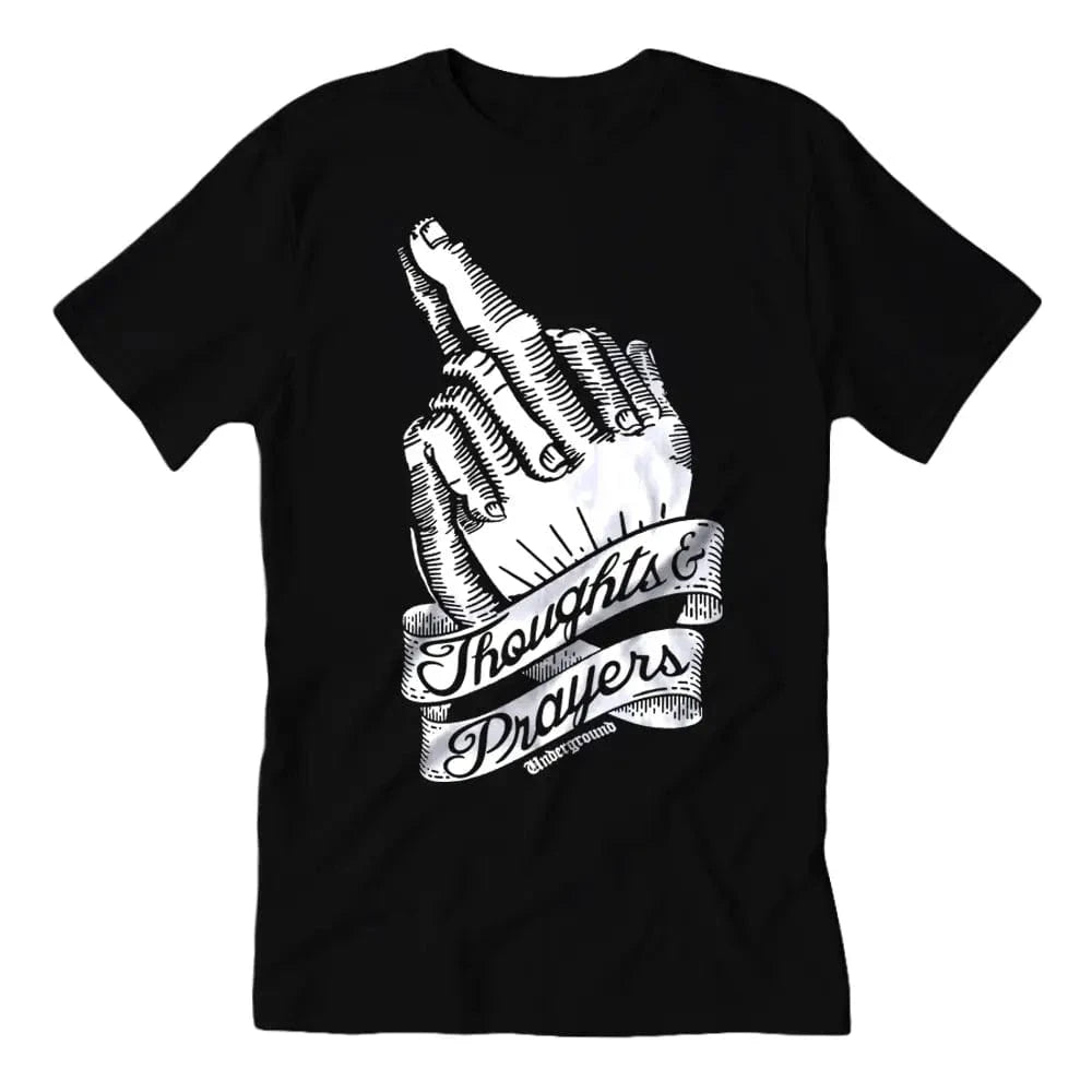 Shady Front Apparel > T-shirts T-SHIRT: Thoughts and Prayers