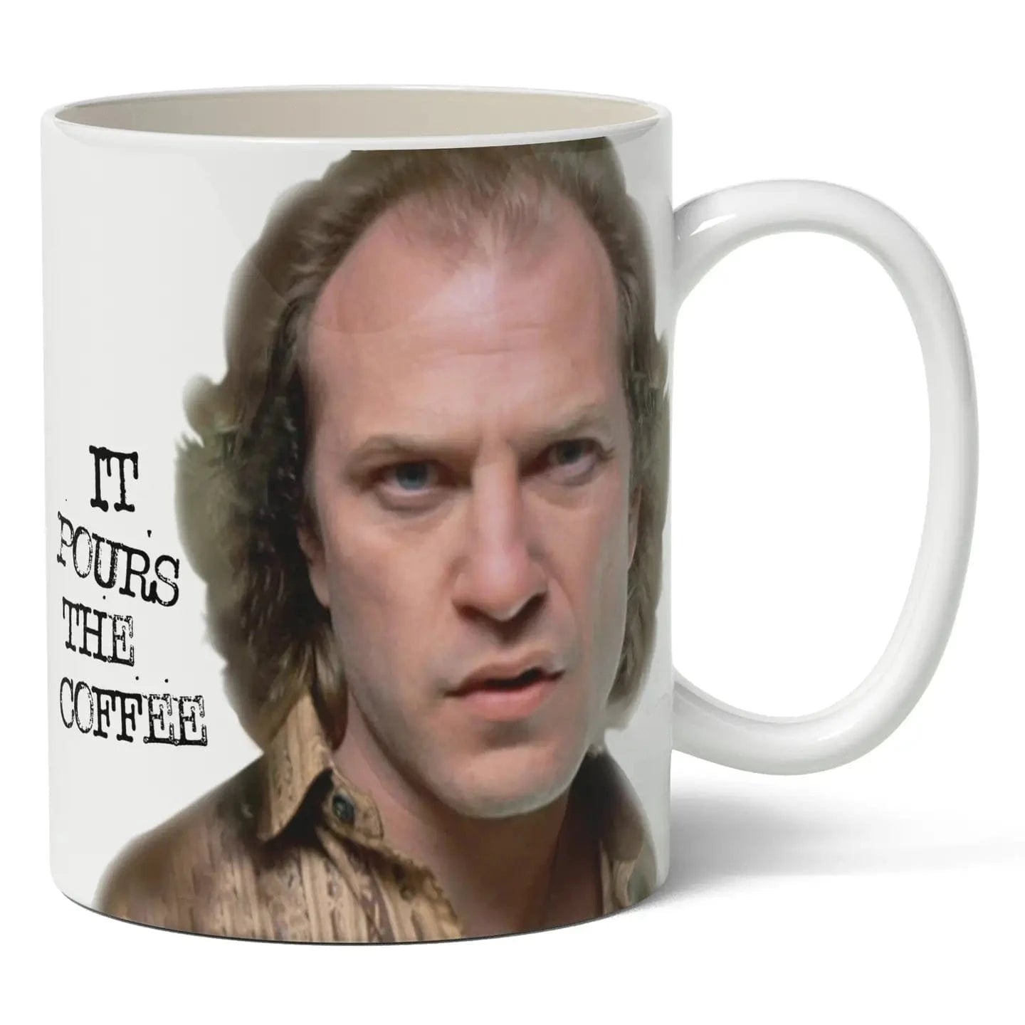 Shady Front Home > Drinkware > Mugs It Pours the Coffee Mug 57908732