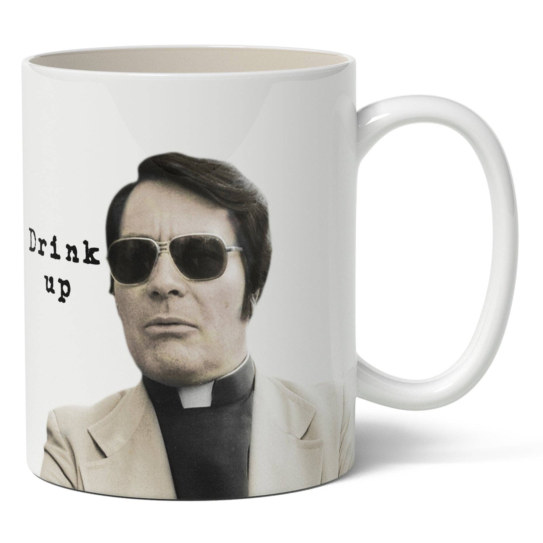 Shady Front Home > Drinkware > Mugs Jim Jones "Drink Up" Mug 75168764 JIMJONESMUG080921