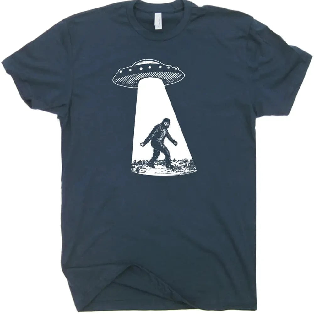Shirtmandude Co Apparel > T-shirts T-SHIRT: Bigfoot Ufo