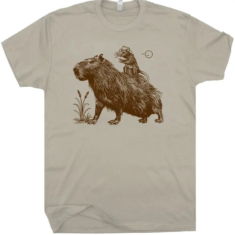 Shirtmandude Co Apparel > T-shirts T-SHIRT: Capybara