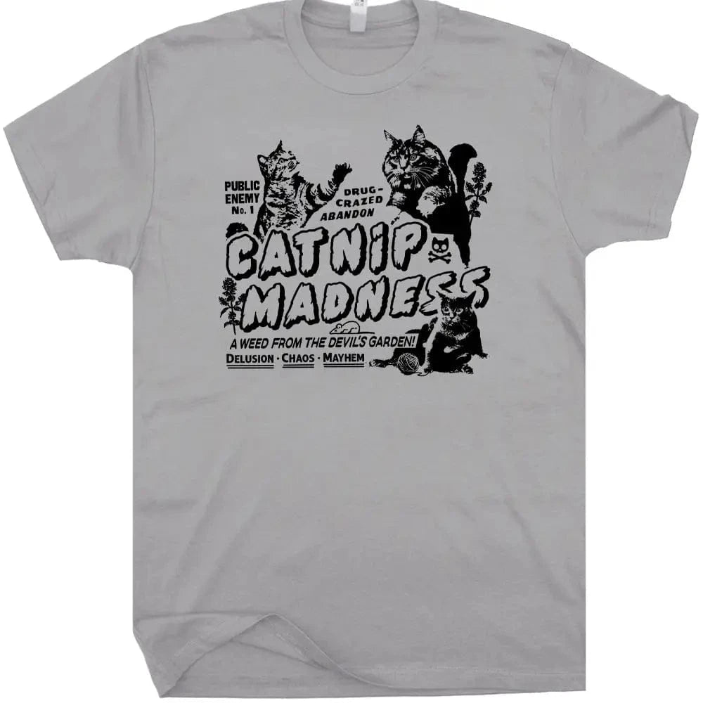 Shirtmandude Co Apparel > T-shirts T-SHIRT: Catnip Madness