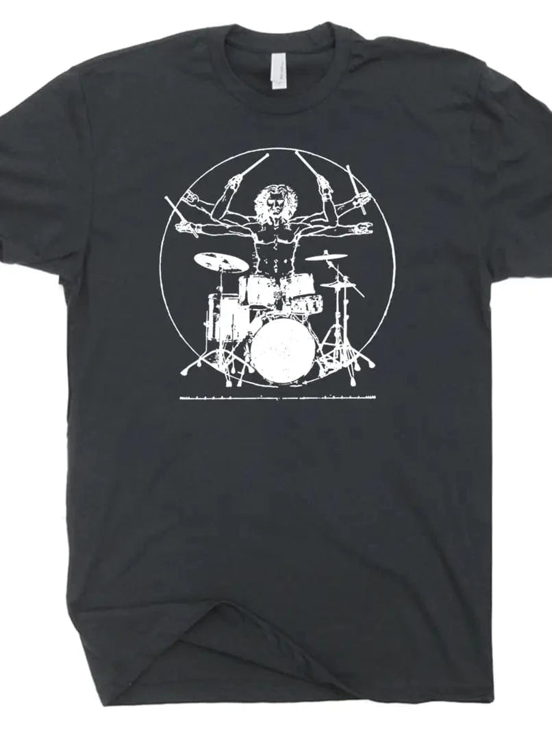 Shirtmandude Co Apparel > T-shirts T-SHIRT: Drums Shirt