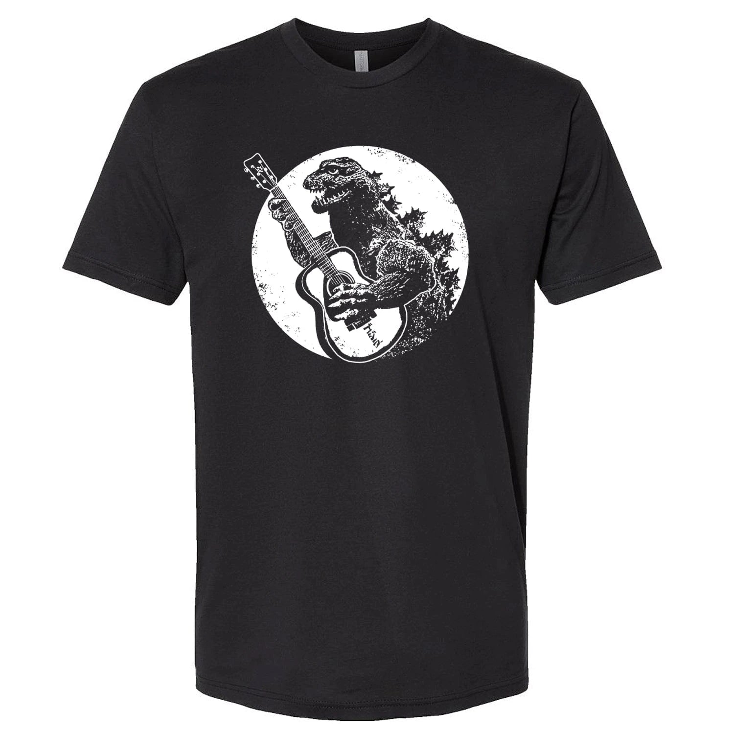 Shirtmandude Co Apparel > T-shirts T-SHIRT: Godzilla with Guitar