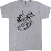 Shirtmandude Co Apparel > T-shirts T-SHIRT: Mermaid Seahorse