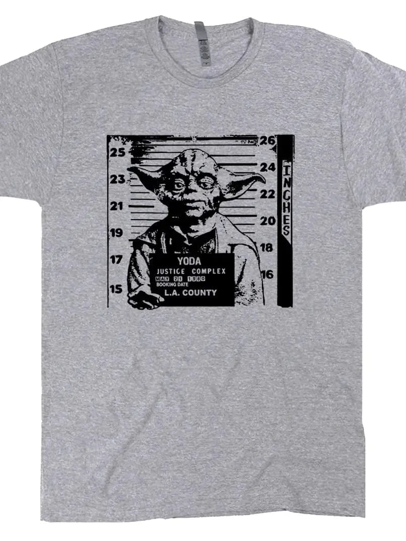 Shirtmandude Co Apparel > T-shirts T-SHIRT: Yoda Mugshot
