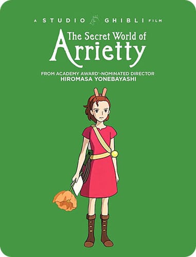 Shout! Factory Movies > Blu-Ray BR: The Secret World of Arrietty (Steelbook) 826663271027 SFY1000864001BR