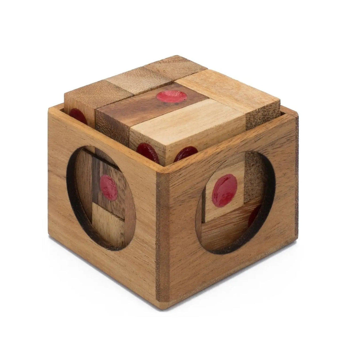 Vegas Baby Wooden Puzzle Soma Cube 3D Brain Teaser