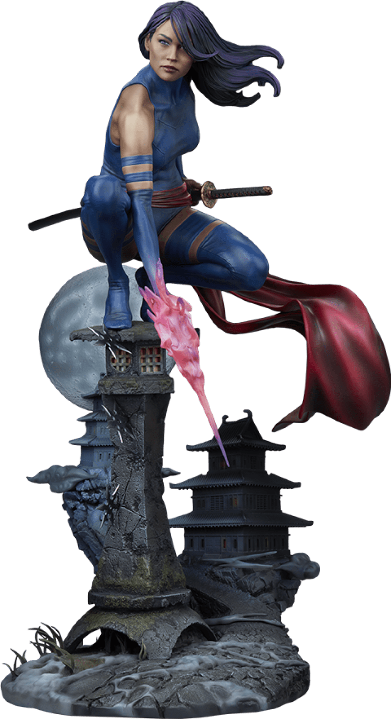 Sideshow Collectibles Toys > Statues > Other Statues Sideshow: Marvel - Psylocke Premium Format Figure (X-Men) 747720252103 300815