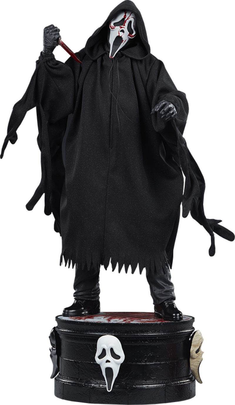 Sideshow Collectibles Toys > Statues > Other Statues Sideshow: Scream - Ghost Face 1:4, Deluxe Version 712179859951 9120742