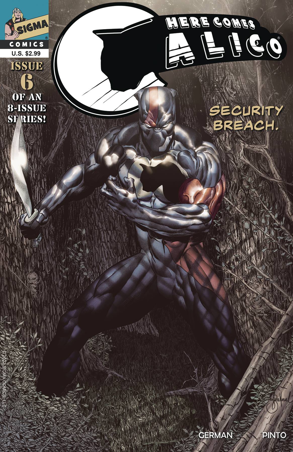 Sigma Comics Comic Books HERE COMES CALICO #6 (OF 8) (MR) 731716398173 AUG232257