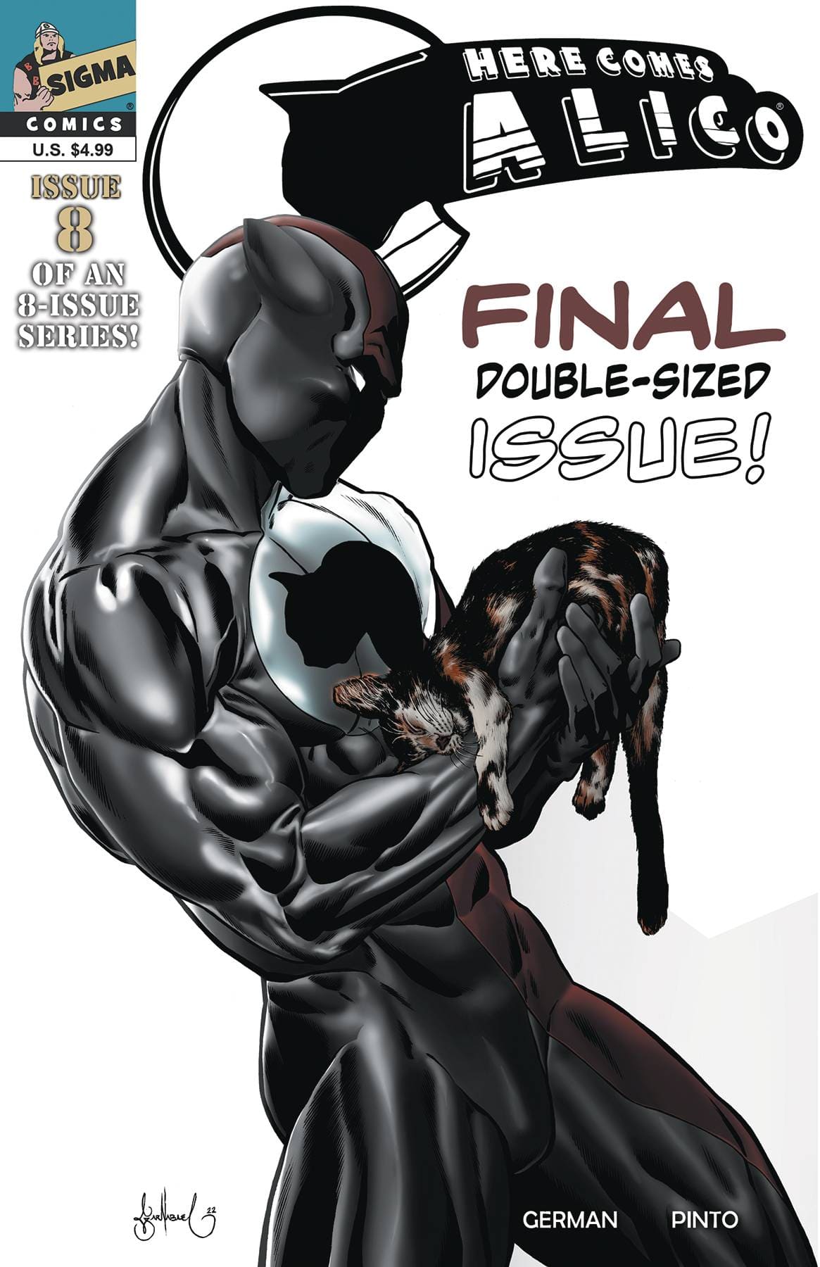 Sigma Comics Comic Books HERE COMES CALICO #8 (OF 8) (MR) 731716398197 OCT231995