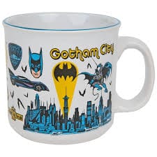 Silver Buffalo Home > Drinkware > Mugs BATMAN: CERAMIC MUG - SINGLE STACKABLE, 13 0Z 810076047287 BN1603KE
