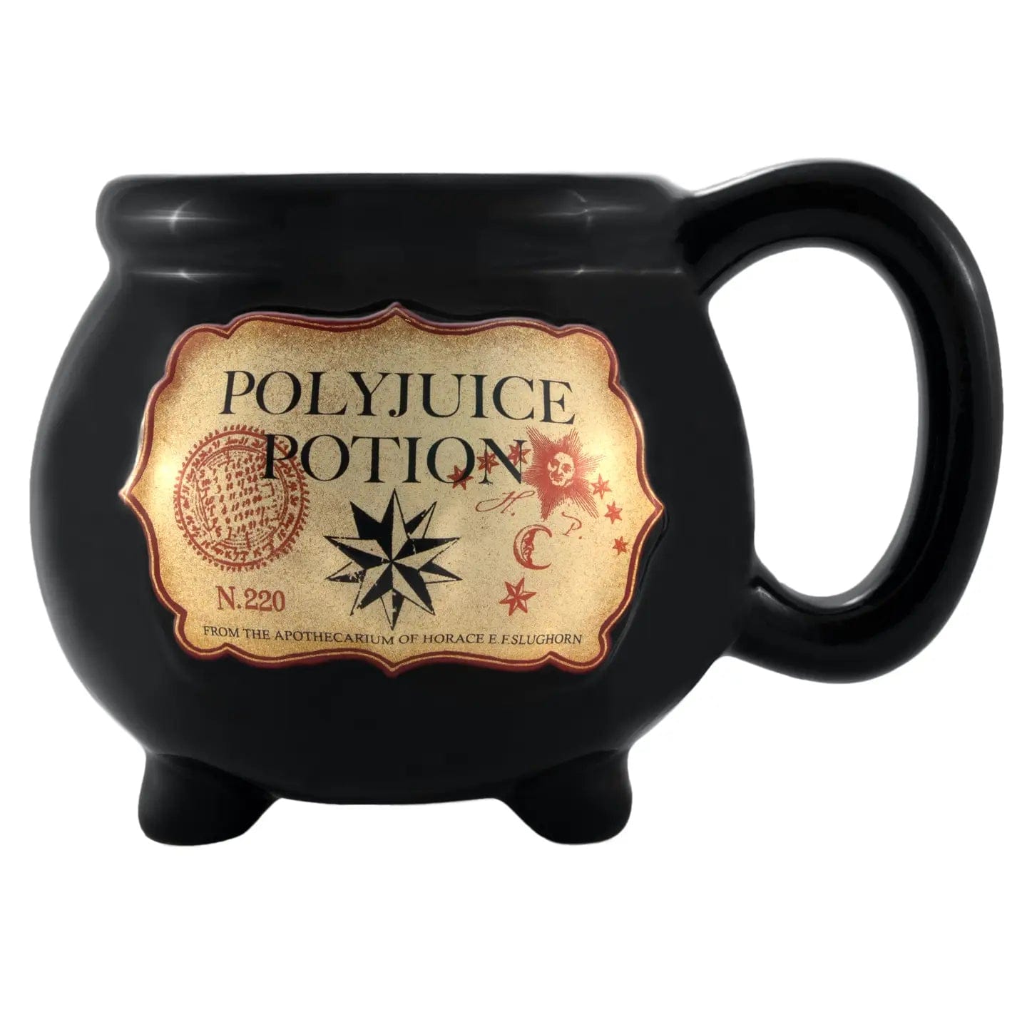 Silver Buffalo Home > Drinkware > Mugs Harry Potter: Ceramic 3D Sculpted Mug - Polyjuice Potion 818946024857 HP12103D-ds