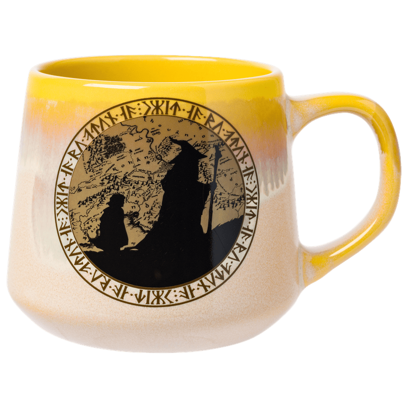 Silver Buffalo Home > Drinkware > Mugs Lord of the Rings Reactive Glaze 18oz Tapered Pottery Mug 840298947164 LTR805RKS