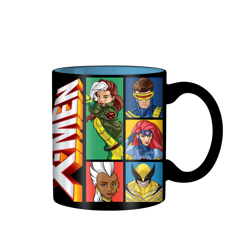 Silver Buffalo Home > Drinkware > Mugs Marvel Comics X-men Character Panels 20oz Ceramic Mug 840298953103 MC174434 : MC174434-CI012SB