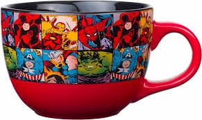 Silver Buffalo Home > Drinkware > Mugs MARVEL GRID: SOUP MUG, 24 0Z 812494024406 MV9124-DS