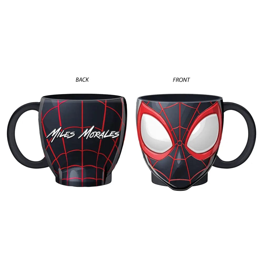 Silver Buffalo Home > Drinkware > Mugs Marvel: Spider-Man - Sculpted Mug (Miles Morales) 810089631206 MU16033D-ds