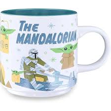 Silver Buffalo Home > Drinkware > Mugs STAR WARS: THE MANDALORIAN - STACKABLE MUG, 13 0Z 810076047270 SWM663KE