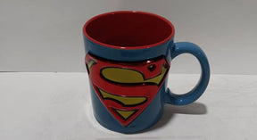 Silver Buffalo Home > Drinkware > Mugs Superman Logo Icon Embossed Foil 20oz Ceramic 840298952069 SP190334V : SP190334V-04024SB