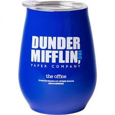 Silver Buffalo Home > Drinkware > Mugs THE OFFICE: DUNDER MIFFLIN PAPER COMPANY TUMBLER, 10 0Z 810056665807 OFC5339E