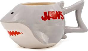 Silver Buffalo Home > Drinkware > Mugs UNIVERSAL JAWS SHARK: 3D SCULPTED MUG 810019210259 JW13063D