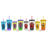 Silver Buffalo Home > Drinkware Silver Buffalo: Five Nights at Freddy's - 24oz Plastic Tumbler, Color-Changing 4pk 840298936601 FNF811BRB-04012SB