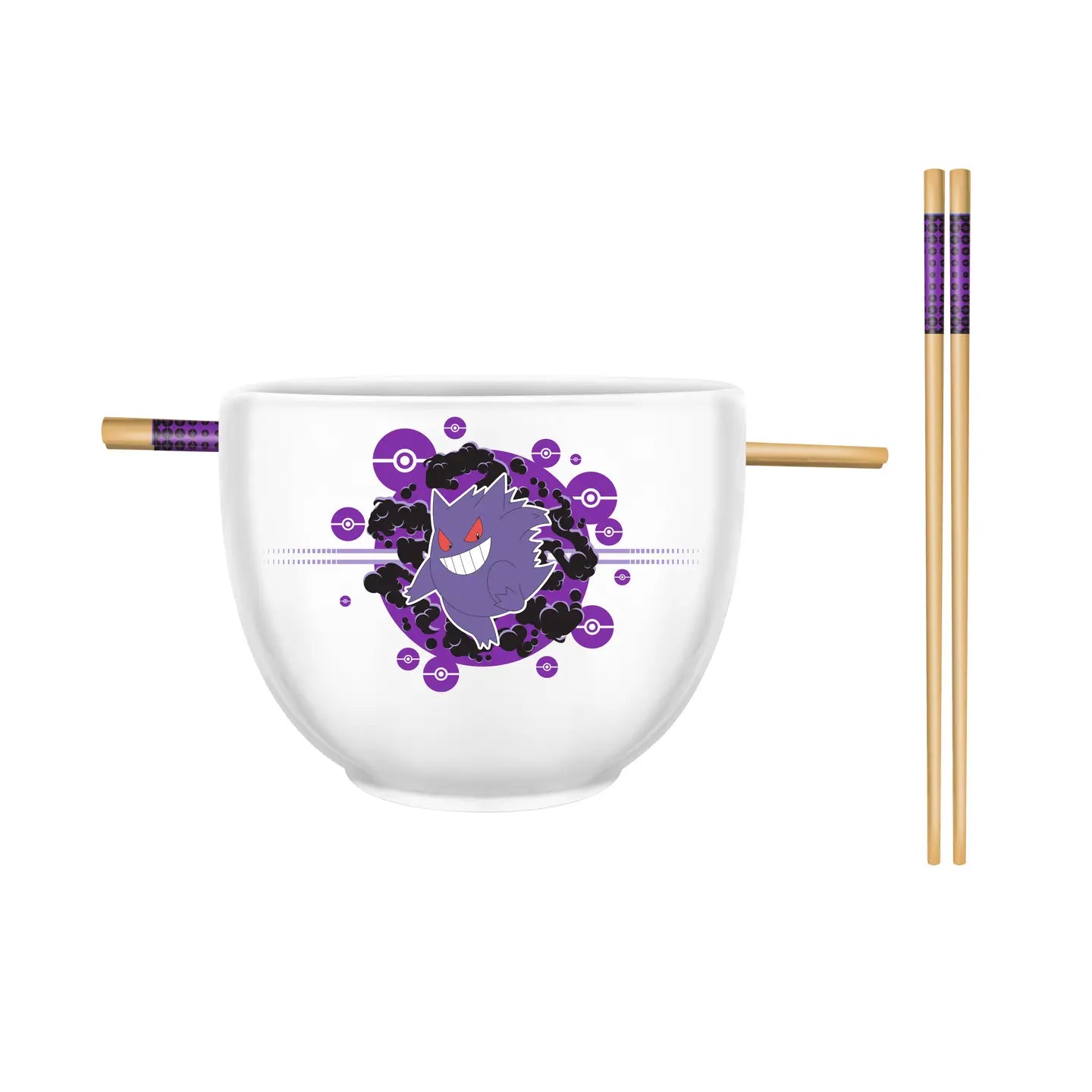 Silver Buffalo Home > Kitchen Silver Buffalo: Pokémon - 20oz Ceramic Ramen Bowl, Gengar 840298921980 PK1808KDB-CI012SB