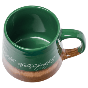 Silver Buffalo Lord of the Rings Reactive Glaze 18oz. Tapered Pottery Mug LTR707RLS : LTR707RLS-04024SB