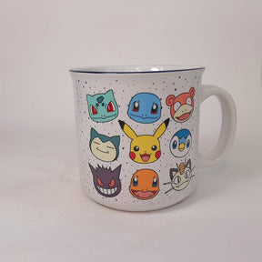 Silver Buffalo Pokémon Multi Face Set 20oz Ceramic Camper Mug PK1712E1 : PK1712E1-04024SB