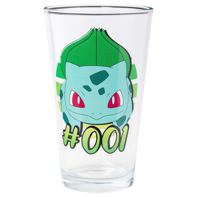 Silver Buffalo Pokemon Starter Gradients  4pc. 16oz. Pint Glass Set 840298950232 PK152962 : PK152962-CI004SB