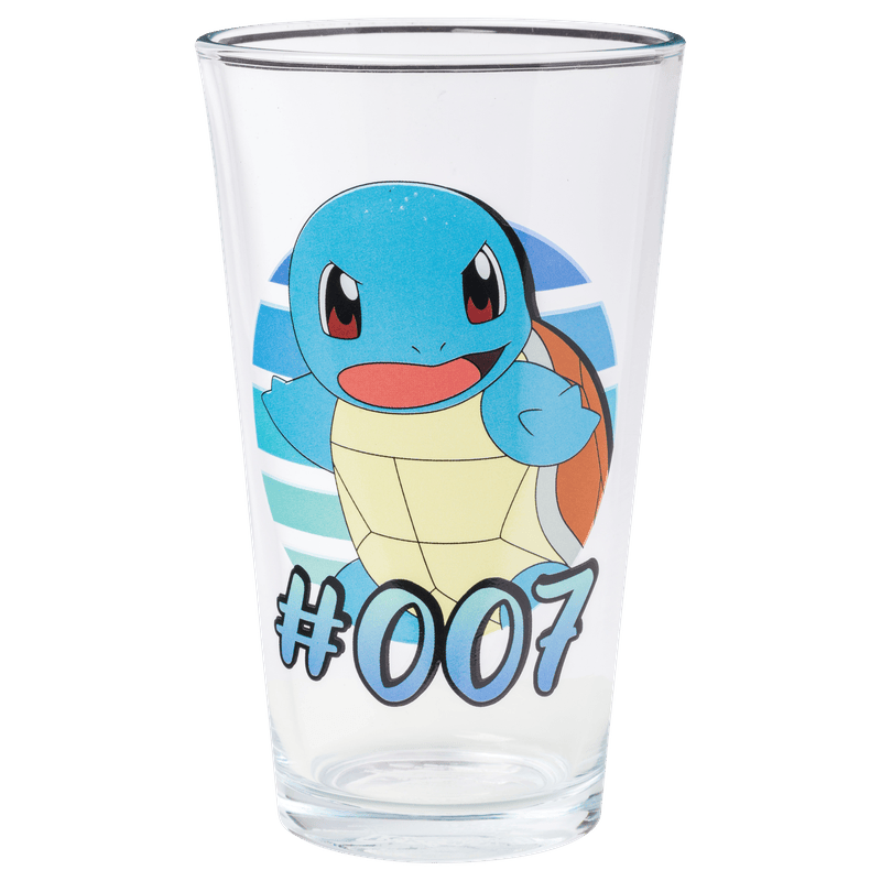 Silver Buffalo Pokemon Starter Gradients  4pc. 16oz. Pint Glass Set 840298950232 PK152962 : PK152962-CI004SB