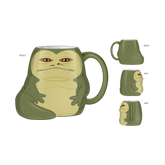 Silver Buffalo Star War Jabba the Hut Ceramic 3D Sculpted Mug 840298900817 SW17013D : SW17013D-CI012SB