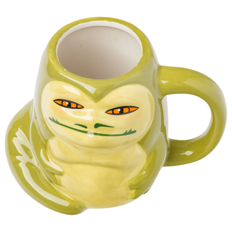 Silver Buffalo Star War Jabba the Hut Ceramic 3D Sculpted Mug 840298900817 SW17013D : SW17013D-CI012SB