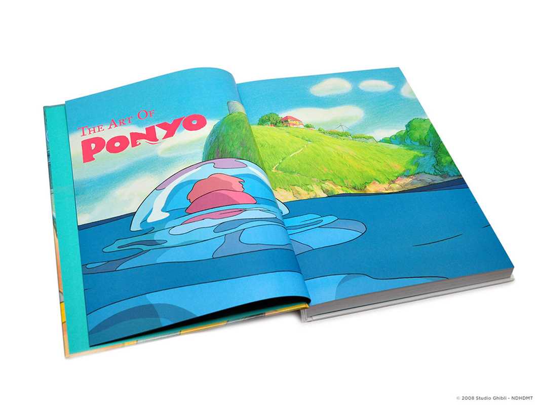 Simon & Schuster Books Art of Ponyo by Hayao Miyazaki: Hardcover 9781421566023 9781421566023
