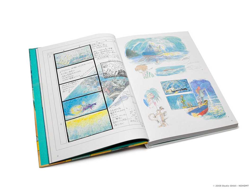 Simon & Schuster Books Art of Ponyo by Hayao Miyazaki: Hardcover 9781421566023 9781421566023