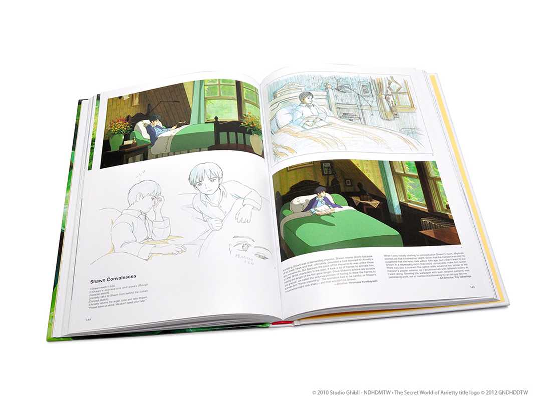 Simon & Schuster Books Art of The Secret World of Arrietty by Hiromasa Yonebayashi: Hardcover; 248 pages / English 9781974700332 9781974700332