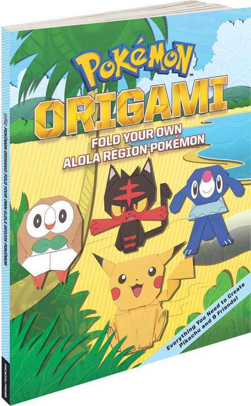 Simon & Schuster Books > Arts & Gifts Pokémon Origami: Fold Your Own Alola Region Pokémon 9781604381979