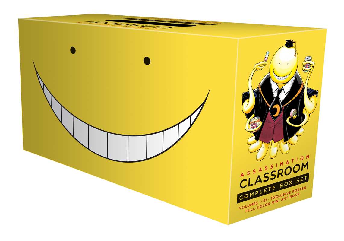 Simon & Schuster Books Assassination Classroom Complete Box Set - Boxed Set 9781974710140 9781974710140