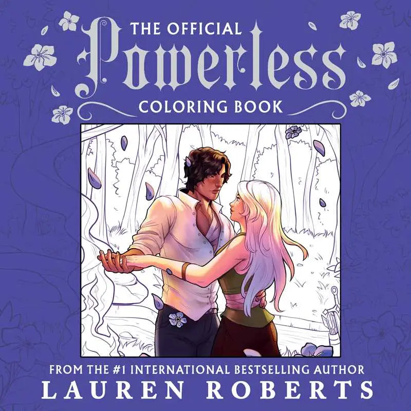Simon & Schuster Books > Coloring Books Official Powerless Coloring Book By Lauren Roberts 9798347116867