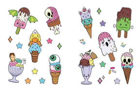Simon & Schuster Books Creepy Cute Sticker Book by: Paperback; 128 pages / English 9781507222515 9781507222515