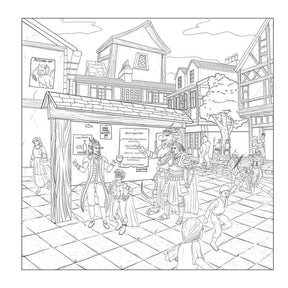 Simon & Schuster Books Düngeonmeister Goblin Quest Coloring Book 9781507221204 9781507221204