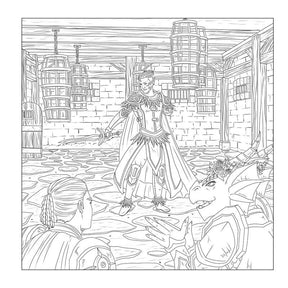 Simon & Schuster Books Düngeonmeister Goblin Quest Coloring Book 9781507221204 9781507221204