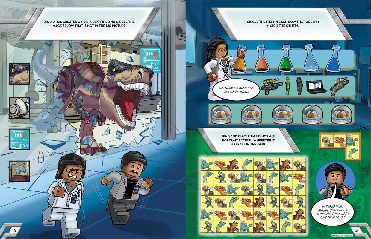 Simon & Schuster Books > Kids LEGO Jurassic World: Dino Lab Secrets 9780794448158 SS-9780794448158