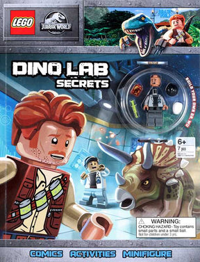 Simon & Schuster Books > Kids LEGO Jurassic World: Dino Lab Secrets 9780794448158 SS-9780794448158