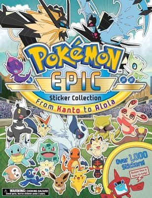 Simon & Schuster Books > Kids Pokémon Epic Sticker Collection: From Kanto to Alola 9781604382006