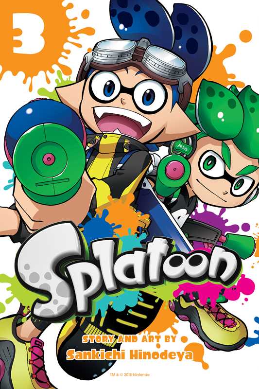 Simon & Schuster Books > Kids Splatoon, Vol. 3 9781421598574 SS-9781421598574