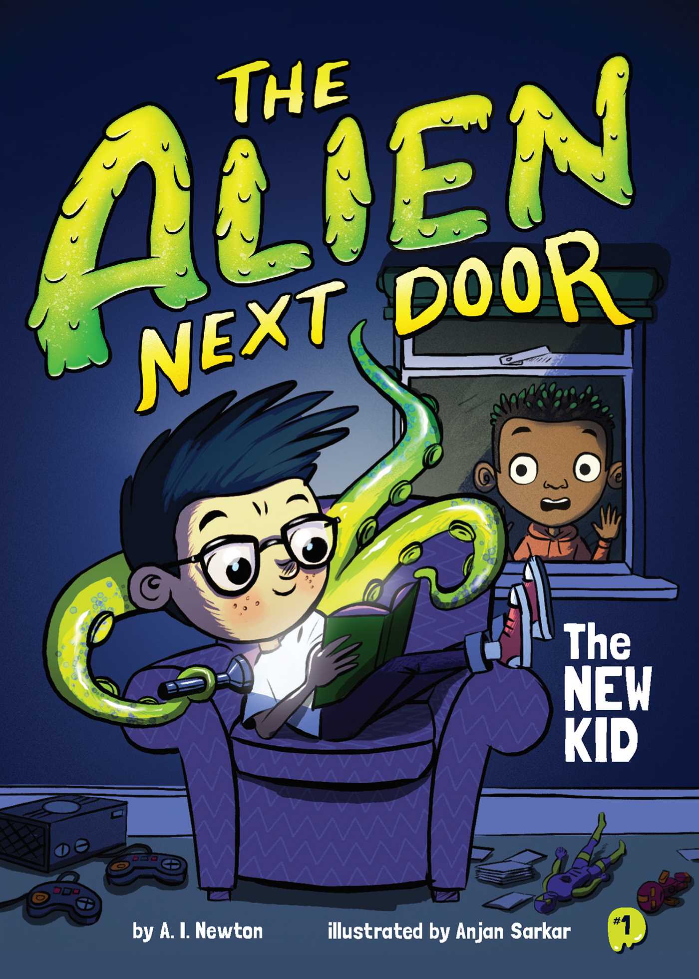 Little Bee Books Inc. Books > Kids The Alien Next Door 1: The New Kid 9781499805581