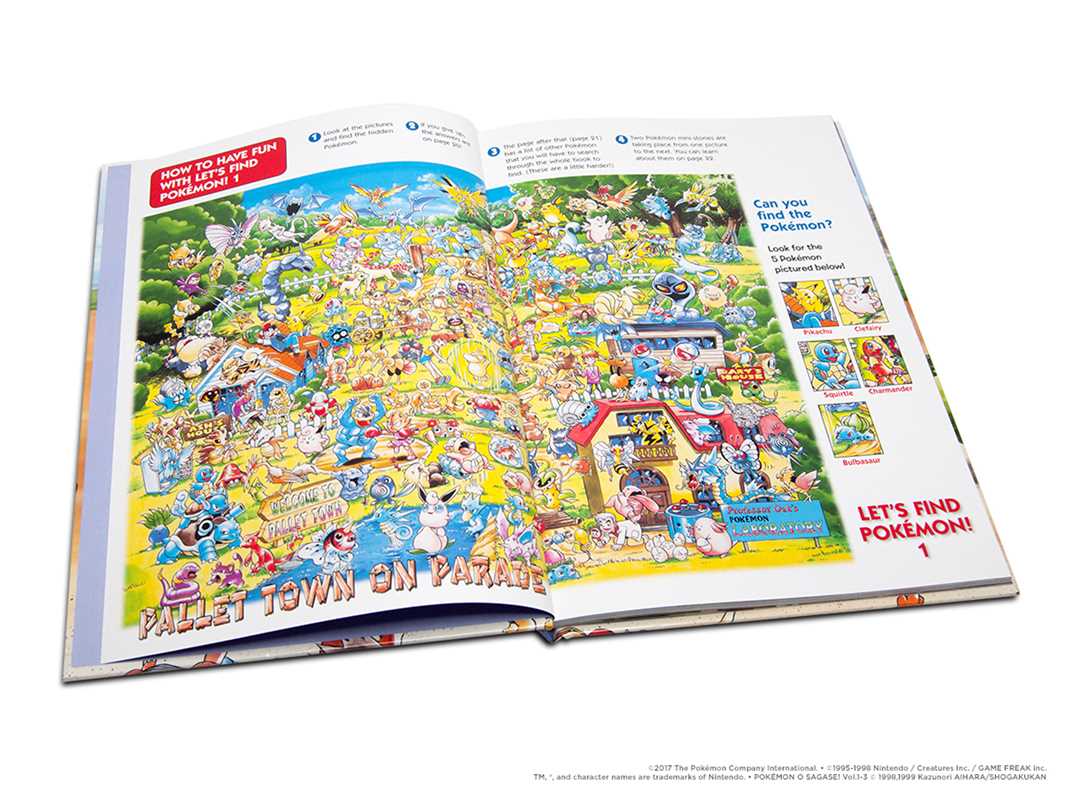 Simon & Schuster Books Let's Find Pokémon! Special Complete Edition (2nd edition) by: Hardcover; 88 pages / English 9781421595795 9781421595795